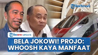 Projo Pasang Badan Bela Jokowi soal Utang Whoosh, Tegaskan Proyek Kereta Cepat Tak Rugikan Negara