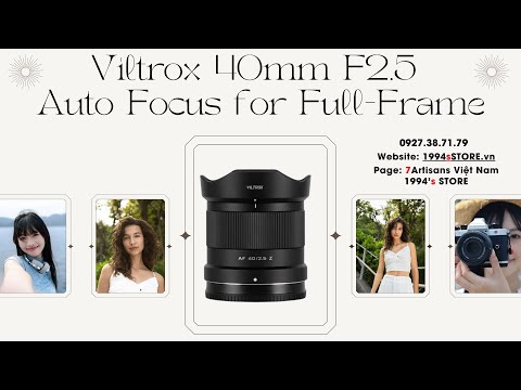 Viltrox 40mm F2.5