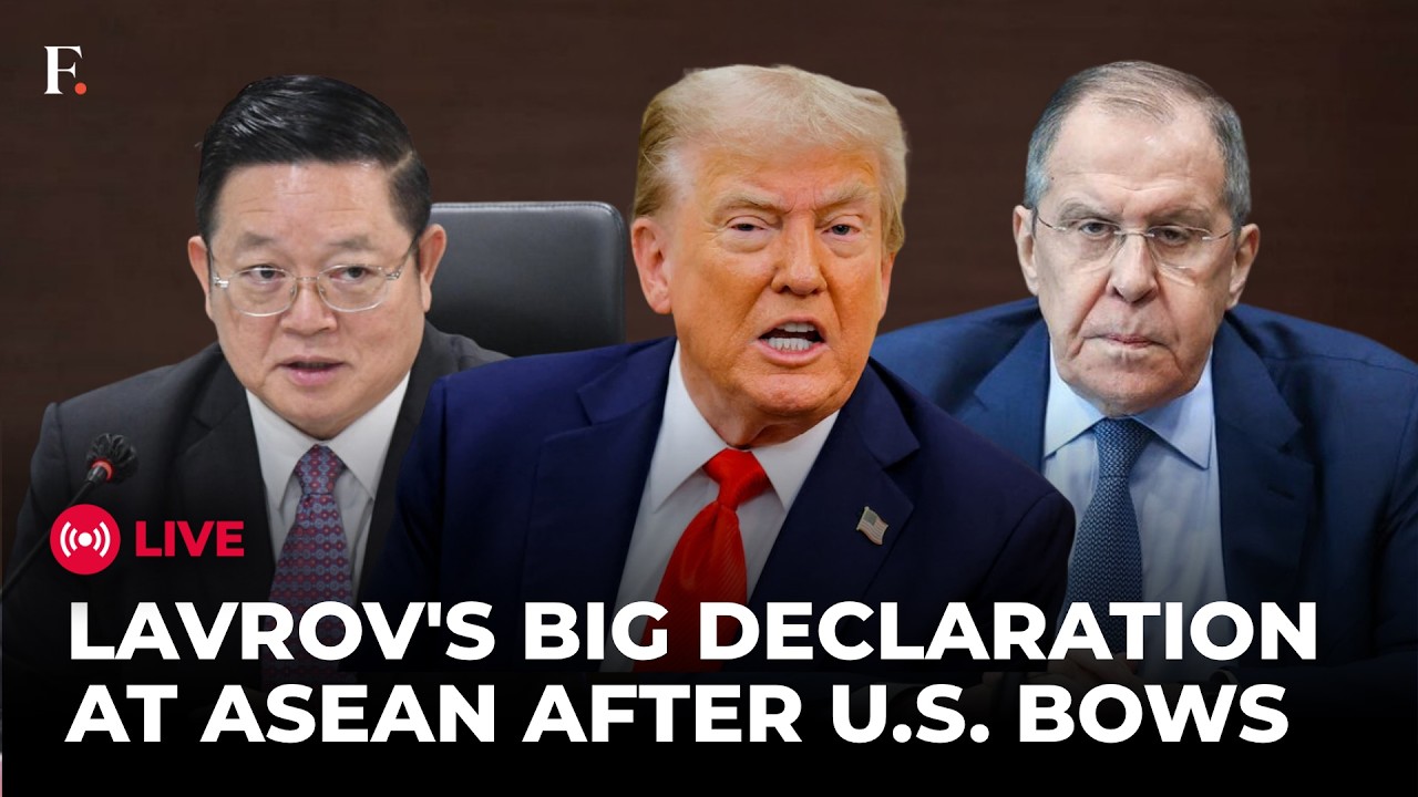 Lavrov LIVE: 'Trump Succumbed...': Russia's Big Declaration At ASEAN Meet In Moscow After US Shocker