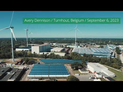 Inauguration of Europe's largest CST platform & Thermal Storage unit in Belgium at Avery Dennison