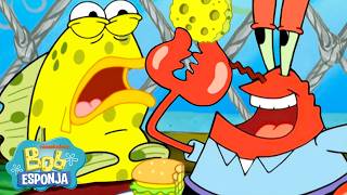 Bob Esponja | O Sr. Sirigueijo fará QUALQUER COISA por Dinheiro 💰 | 30 Minutos | Português