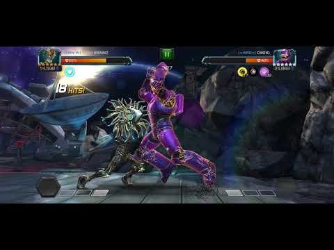 Alliance war section 2 path 1 - Marvel Contest of Champions. My warm up fight for the season!!