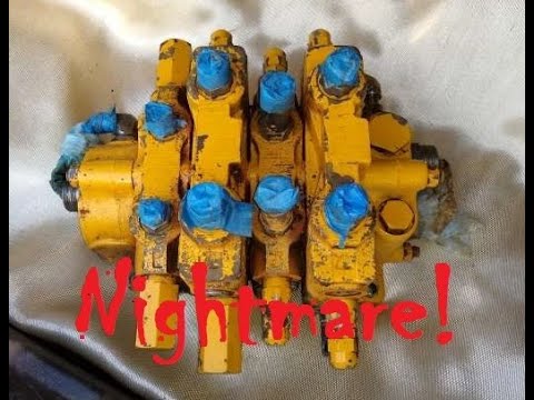 John Deere 310 SE Valve Bank Nightmare!