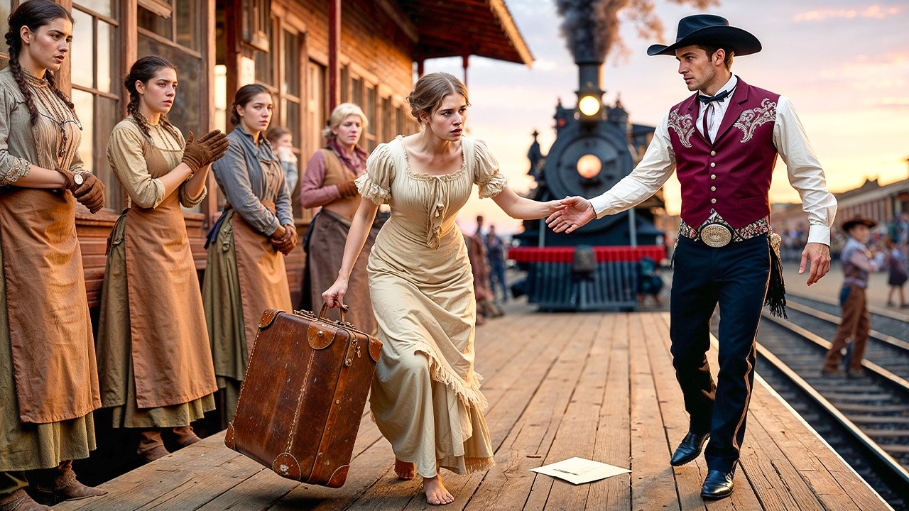 Mail-Order Bride With a Limp Was Abandoned at the Station, Until a Dance Hall Owner Saw Her Grace