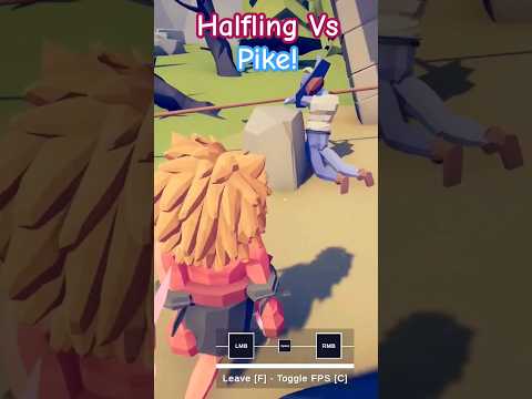 Halfling Vs Pike! #shorts #tabs