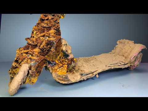 Very Rusty Oldtimer Scooter Restoration