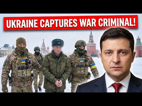 Ukraine CAPTURES Russian War Criminal in Kursk!