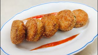 Chicken Monaco Cutlet-Ramadan Iftar Special Recipe | Chicken Biscuit Bites | Chicken Special Cutlet