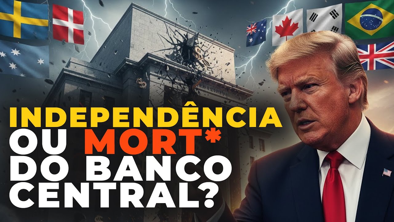 Brasil se une a bancos centrais globais em defesa do presidente do Fed após ameaça de Trump