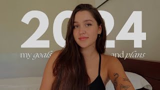my goals for 2024 ⭐️ goals, plans and bucket list