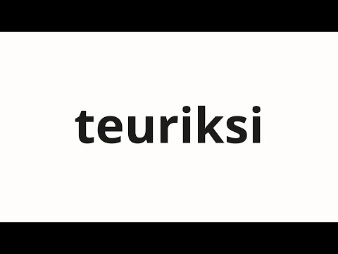 How to pronounce teuriksi | 트릭시 (Trixie in Korean)