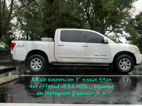 Lift kit 3 inch nissan titan 4x4 offroad