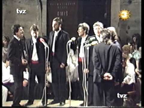 Vapori izmej škojih - klapa Nostalgija - FDK - Večer Dinka Fia 1989