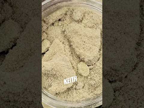 EASIEST HACK to make Trichome Sand - My Buddy KIEF!