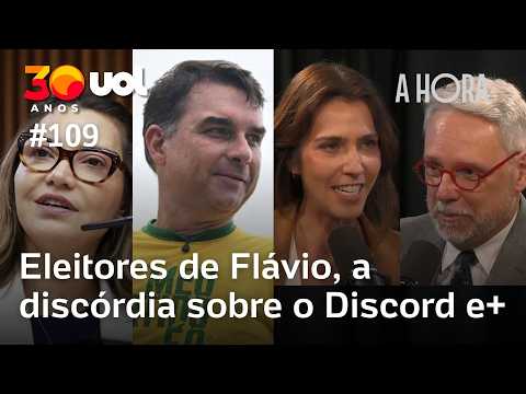 Flávio Bolsonaro e o eleitor indeciso; Discord e Janja; crise política + A Hora com Toledo e Bilenky