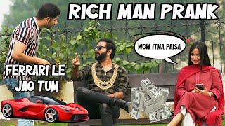Rich Man Prank on Cute Girl 😍 - Lahori PrankSta