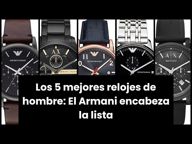 Vídeo relacionado con Emporio Armani Reloj para hombre, movimiento de tres manecillas con fecha, caja de acero inoxidable plateado de 43 mm con correa de acero inoxidable, AR11181, Tono plateado y negro