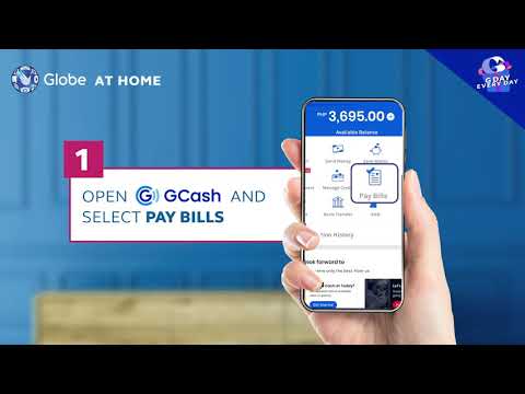 4 Easy Steps to Pay your Globe At Home bill with GCash