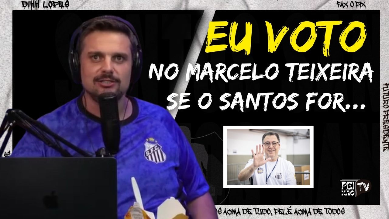 CHEFF DECLARA APOIO NAS ELEIÇÕES DO SANTOS