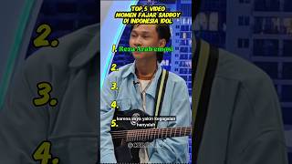 Download lagu TOP 5 video fajar sadboy di Indonesia Idol #indonesianidol #shorts #lucu #komedi mp3