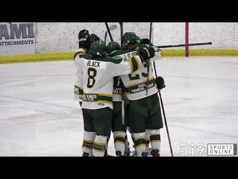 GOJHL Playoffs (Game 5) - Stratford Warriors vs Elmira Sugar Kings