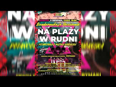 Bandarouskaja Haściounia -  potańcówka przy muzyce białoruskiej na plaży w Rudni -JINGIEL(8.08.2020)