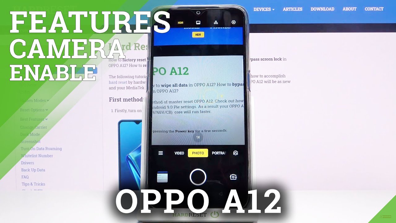 Camera Top Tricks for OPPO A12 – Camera Features