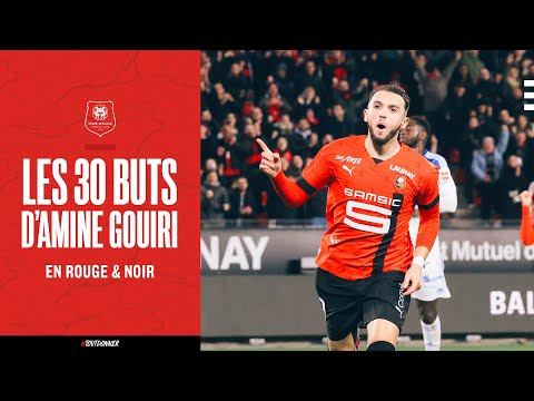 Les 30 buts d'Amine Gouiri en Rouge et Noir