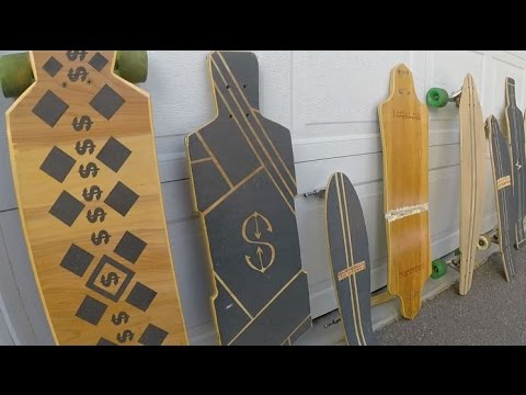 Handmade Longboard Collection | CashedOutBoards