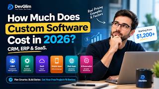 How Much Does Custom Software Cost in 2026? CRM, ERP & SaaS | English