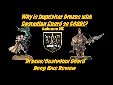 Inquisitor Draxus with Custodian Guard Deep Dive Review. Draxus Adeptus Custodes Warhammer 40K