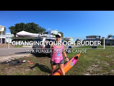 How to change your OC1 rudder -- it's easier than you might think!