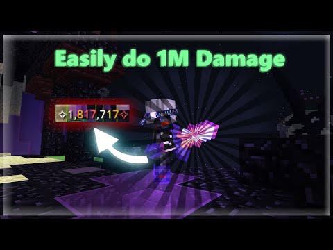 Easy 1 MILLION DAMAGE! - Hypixel Skyblock