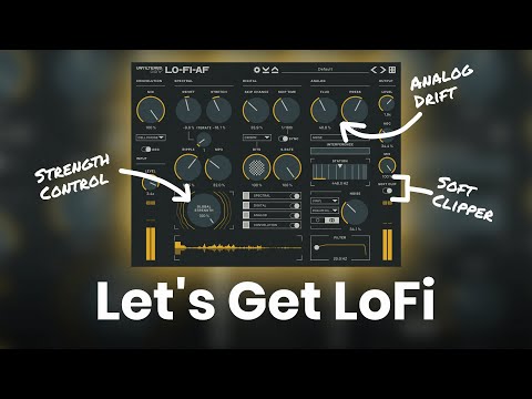 A SWEET New LoFi Plugin 📻 | Unfiltered Audio Lo-Fi-AF