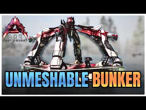 Tek Bunker PvP Base Design, NEVER GET WIPED AGAIN! | Ark Survival Ascended