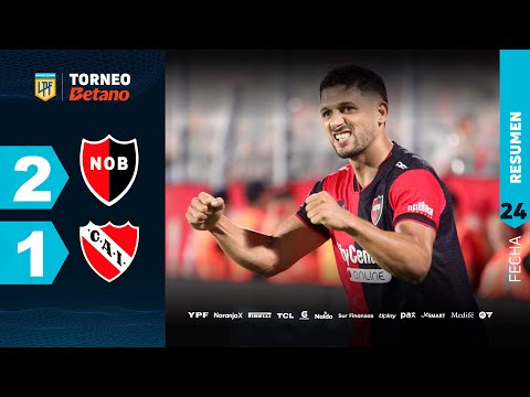 NEWELL'S 2 - 1 INDEPENDIENTE I Resumen del partido | #TorneoBetano 2024