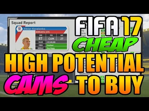FIFA 17 Career Mode Best Cheap Young CAMs: 99 PACE OP CAMS!
