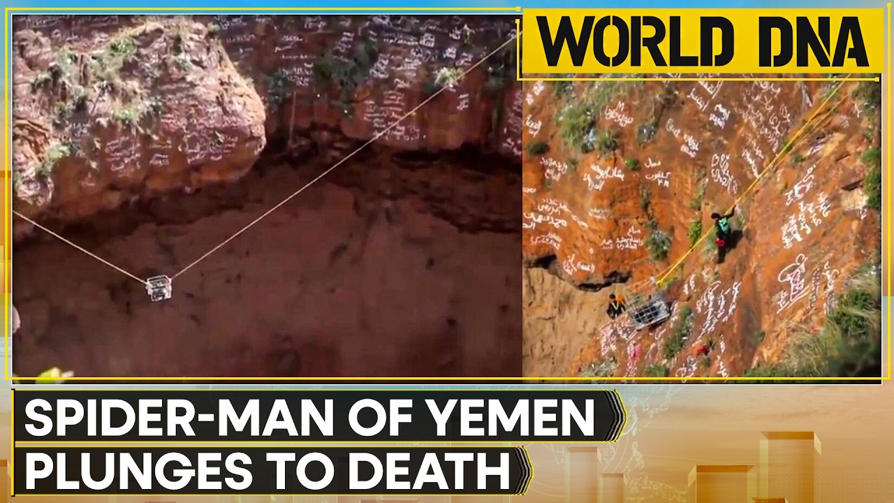 'Spider-Man Of Yemen' Dies After Falling While Climbing Volcanic Crater | WION World DNA