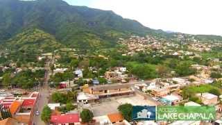 preview picture of video 'Aerial: San Juan Cosala & Raquet Club, Lake Chapala Mexico'