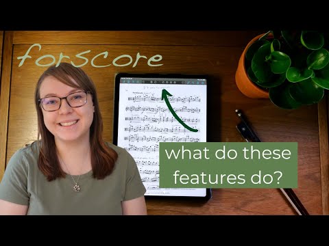 Forscore: Explaining the Top Bar | What are all the features?