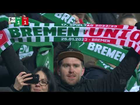 SV Sport Verein Werder Bremen 1-2 1. FC Union Berlin