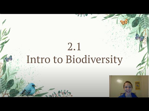 2.1 Notes - Intro to Biodiversity