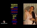 Aankhon Me Kajal Hai आंखों में काजल है Karaoke With Female Voice Eng ह