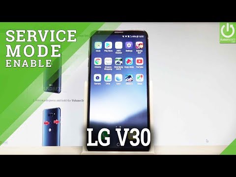 Service Menu LG V30 - Hidden Mode / Service Code