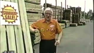 Menards Has The Midwest’s Largest Supply of Pressure Treated Lumber (July 1982)