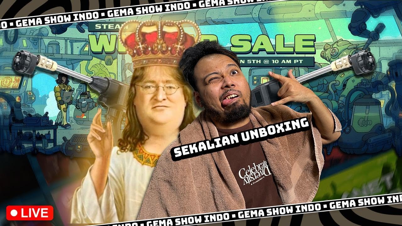 WINTER SALE GUYS!! PAPA GABEN I LOVE YOU! + Unboxing Motionime