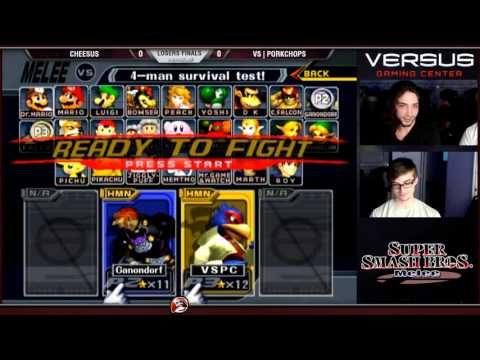 Versus Melee Weekly 1/31/16 - Losers Finals - Linguini (Ganondorf) vs VS|Porkchops (Falco)
