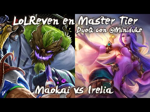 Master 170LP - Maokai Nidalee con Miniduke y Rydle!