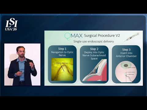 Joshua Fischer, LIQID Medical - Glaucoma drainage implants for long-term eye pressure | LSI USA '26