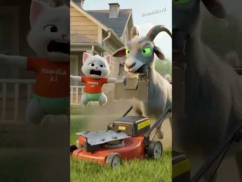 معزة كريم أكلت عربية بابا والبيت!.. والسبب النبتة السحرية 🐐🚗😱